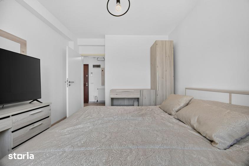 Apartament cu 2 camere, mobilat în Tractorul