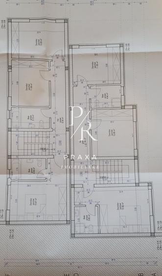Duplex cu 4 camere cu Canalizare în Tăuți