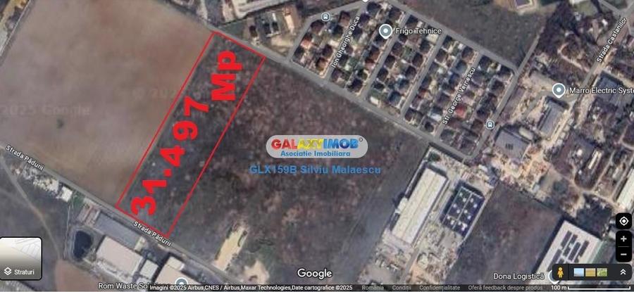Teren Construcții intravilan de 31497 mp, în Sud-Vest
