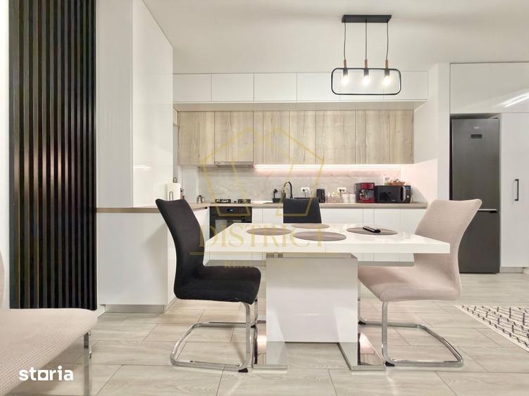 Apartament cu 3 camere mobilat si utlat, 70 mp utili, in Giroc la etaj - 8