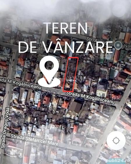 Teren de 855 mp, în Central