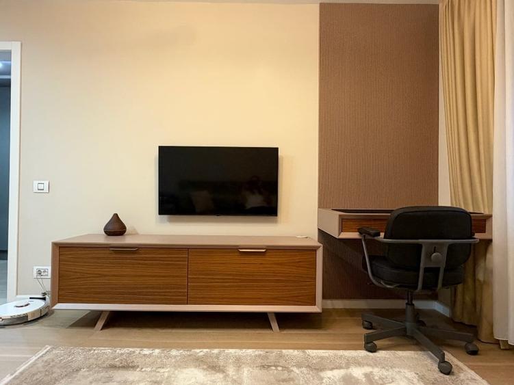 Apartament cu 2 camere semidecomandat, mobilat în Barbu Văcărescu