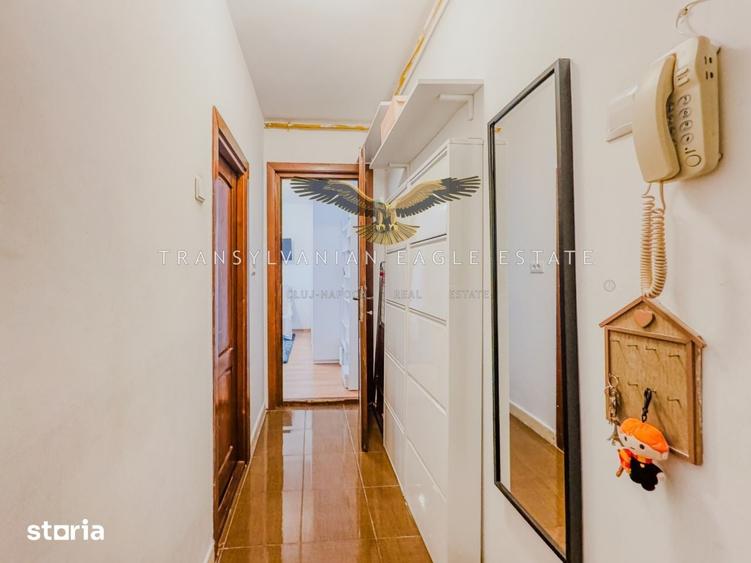 Apartament cu 2 camere|40 m2|semidecomandat| situat pe Str. Alverna - 12