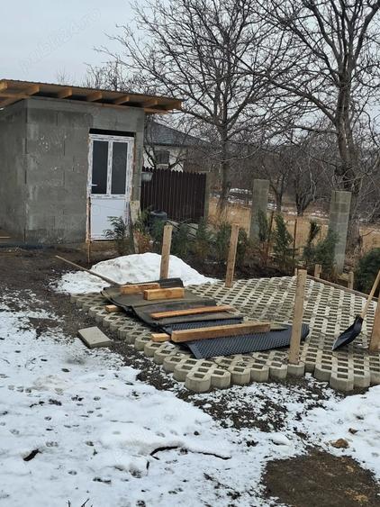 Casă cu 3 camere cu Teren 450 Mp în Horlești