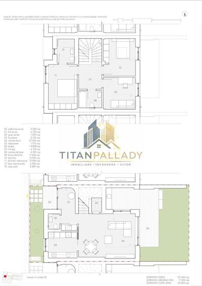 Duplex cu 4 camere cu Canalizare în Theodor Pallady