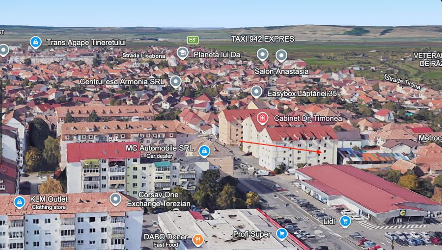 Apartament cu 4 camere decomandat în Terezian