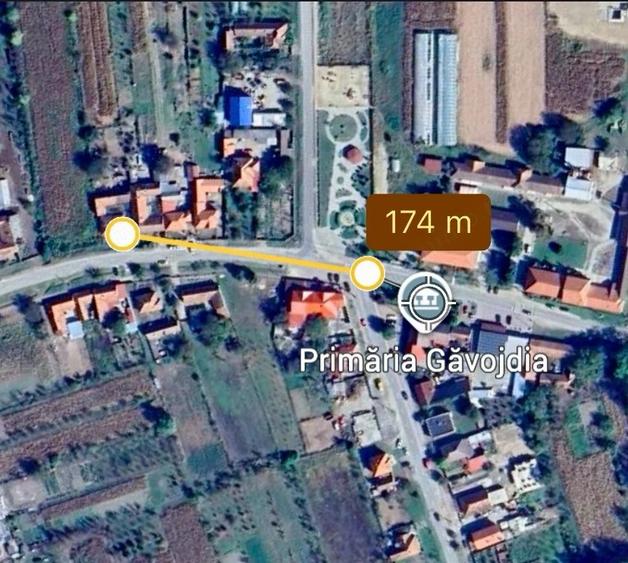 Casă cu 3 camere cu Teren 2868 Mp în Gavojdia