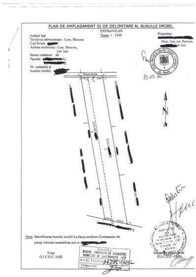 Teren intravilan de 2450 mp, în Pietrărie