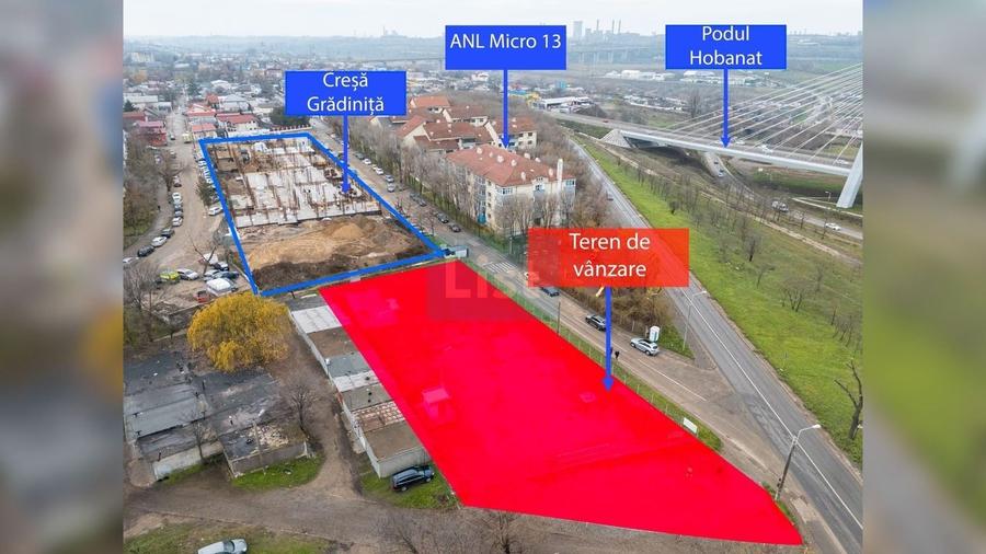 Teren Construcții intravilan de 1946 mp, în Central