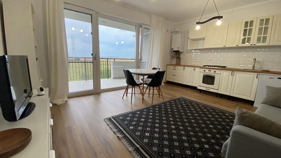 Apartament cu 2 camere, mobilat în Turnișor