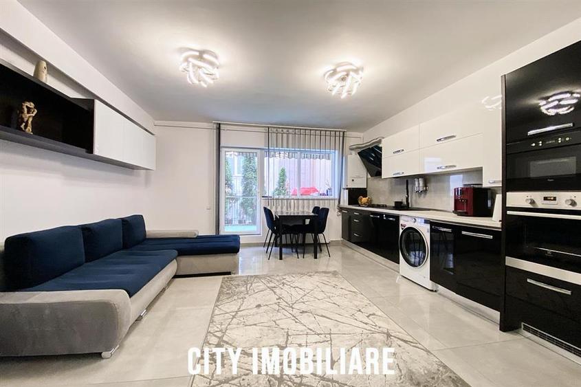 Apartament cu 2 camere semidecomandat, mobilat în Florești