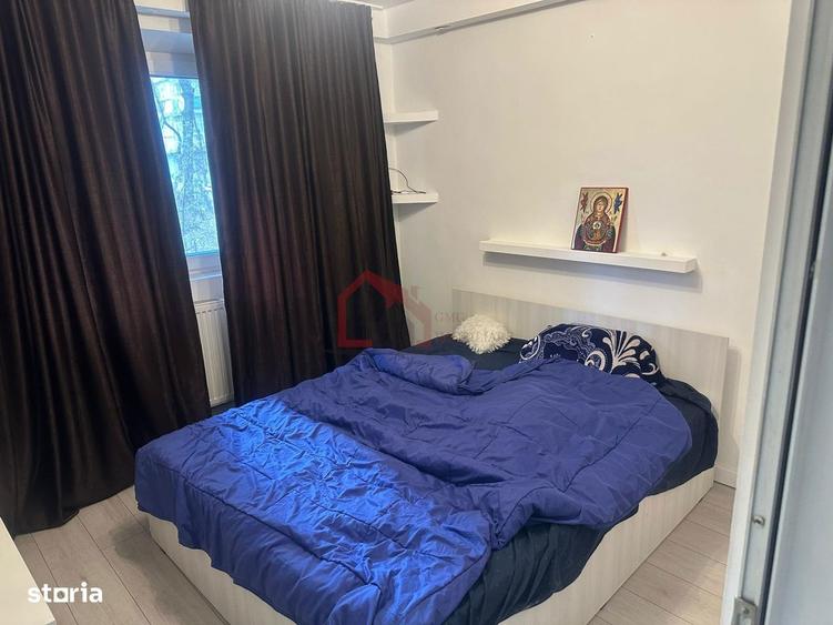 Apartament cu 2 camere decomandat, mobilat în Tei