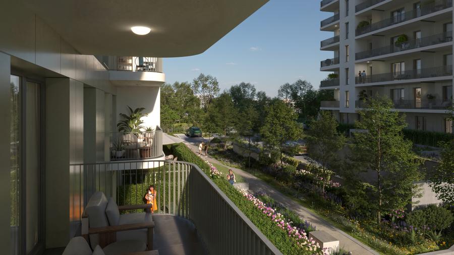 Apartament cu 2 camere decomandat în Pipera