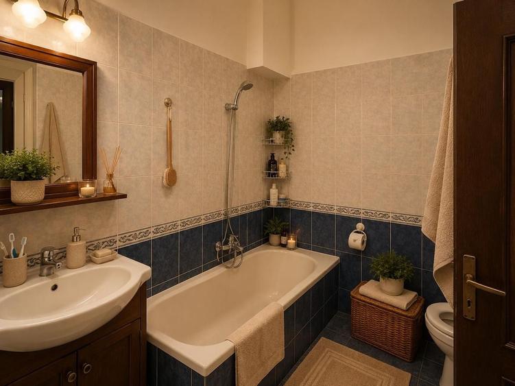 Casă individuală cu 2 camere cu Canalizare în Polonă