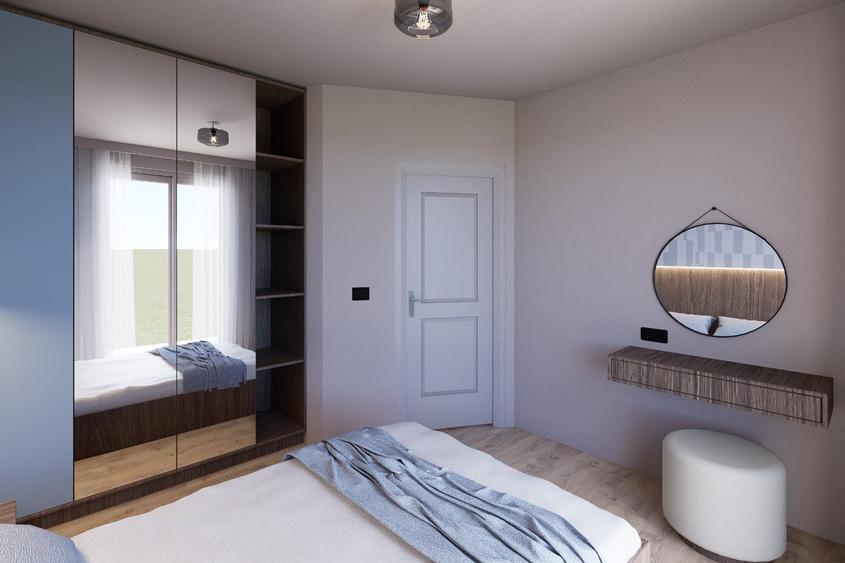 Apartament cu 2 camere semidecomandat în Lisaura