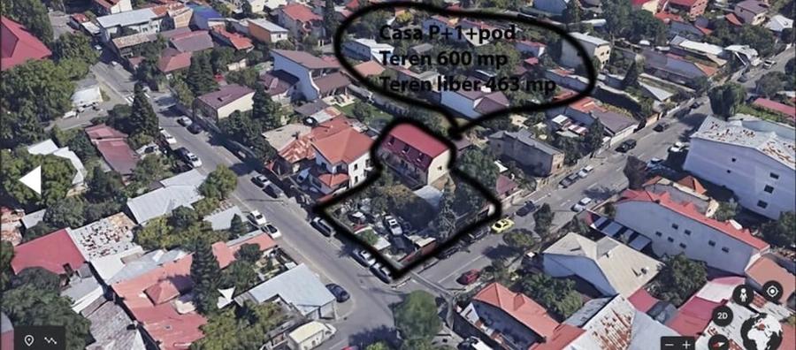 Casă cu 2 camere cu Teren 600 Mp în Andronache