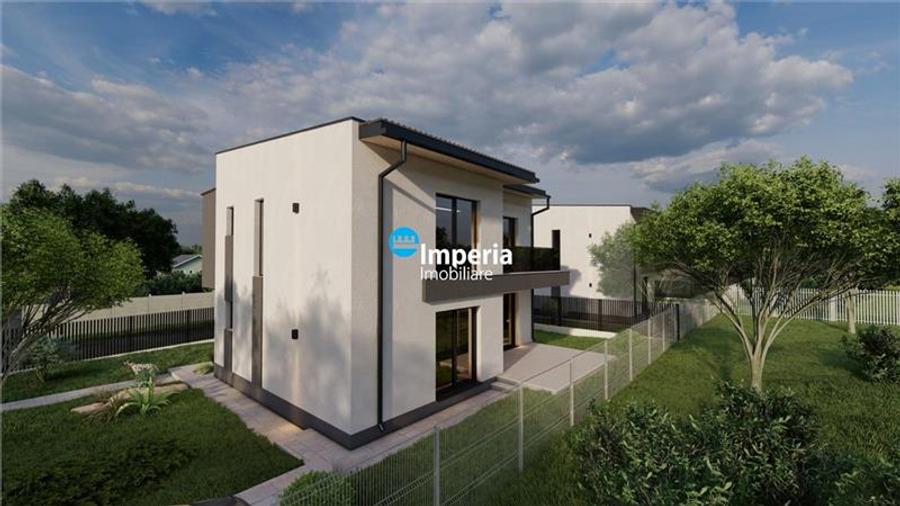 Casă individuală cu 4 camere cu Canalizare în Rediu
