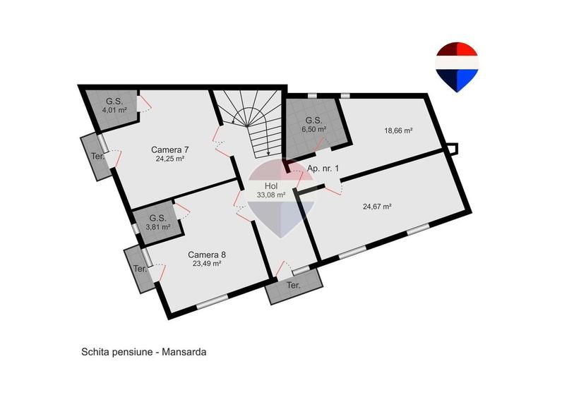 Spațiu comercial, de 755 mp, în Rontău