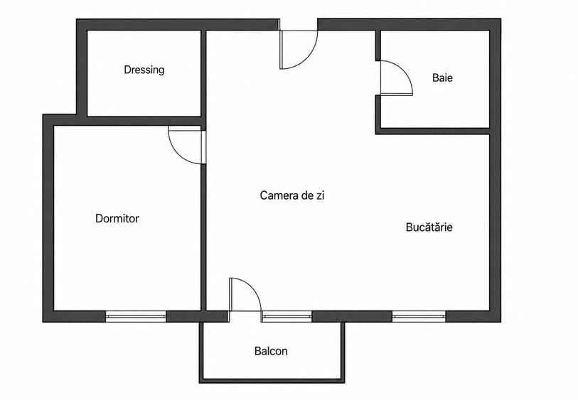 Apartament 2 camere, dressing, balcon, parcare, NewCity Eroilor - 4