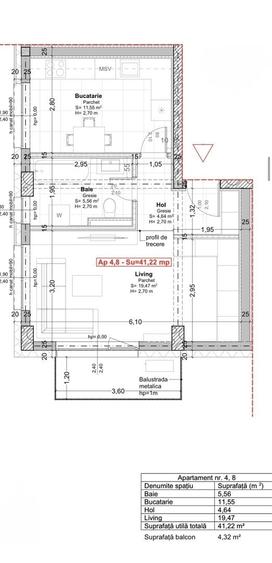 Apartament cu 2 camere decomandat în Soarelui