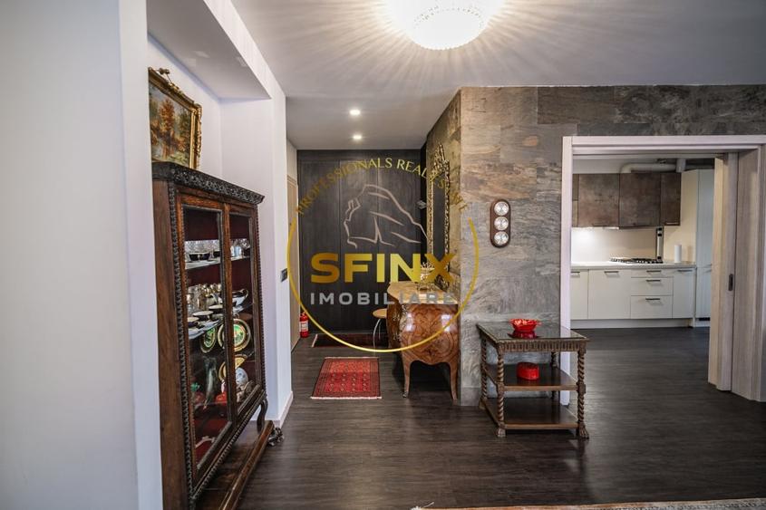 Apartament cu 4 camere semidecomandat, mobilat în Primăverii