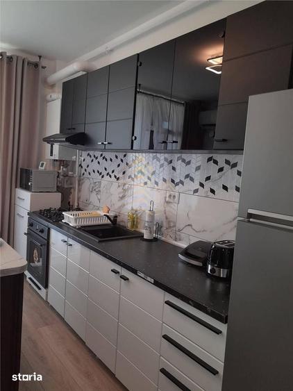 Apartament cu 2 camere decomandat, mobilat în Calea Moldovei