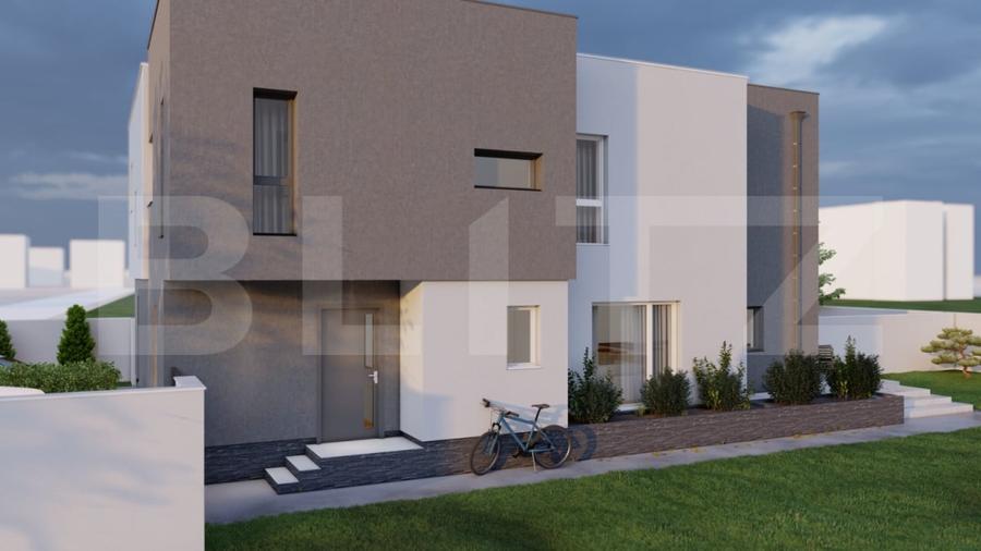 Duplex cu 4 camere cu Teren 280 Mp în Săcălaz