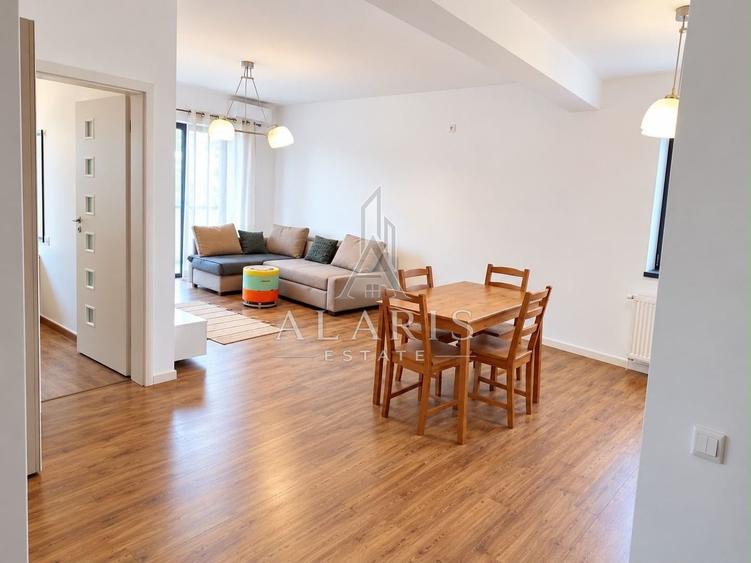 Apartament cu 2 camere semidecomandat, mobilat în Braytim