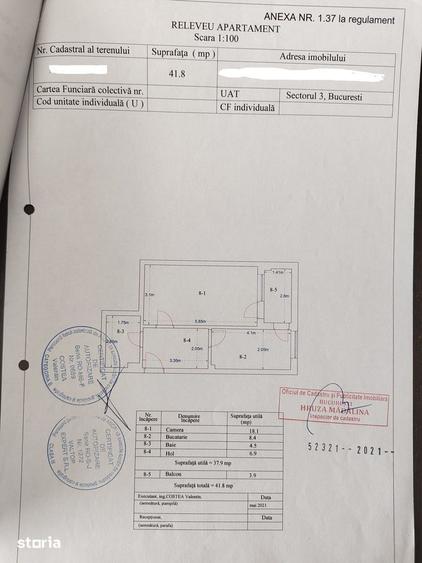 Garsonieră semidecomandată, mobilată în Theodor Pallady