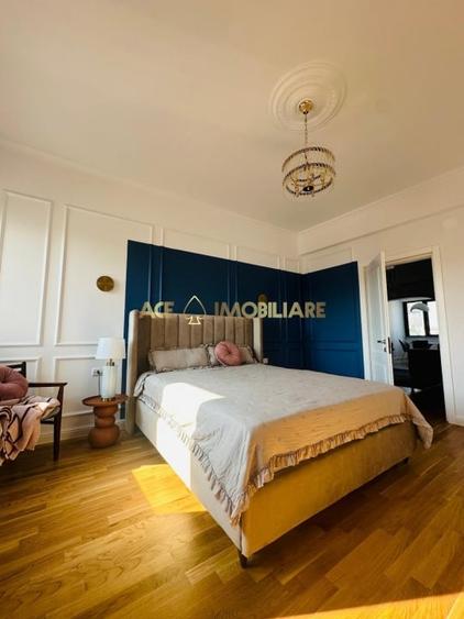 Apartament cu 4 camere semidecomandat, mobilat în Victoriei