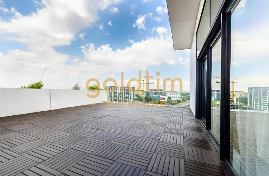 Apartament cu 4 camere semidecomandat, mobilat în Herăstrău