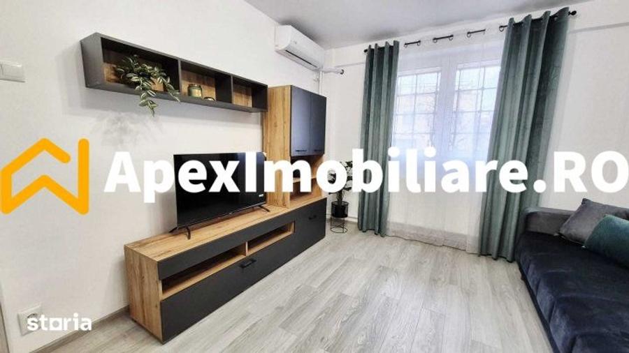 Apartament cu 2 camere semidecomandat, mobilat în Gara de Nord