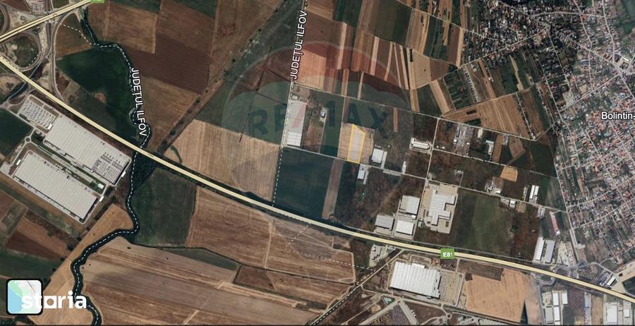 Teren Industrial 3ha/ Autostrada A2 Km 23/Dubla deschidere - 6