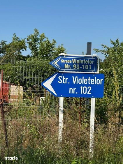 Teren de 1000 mp, în Brănești