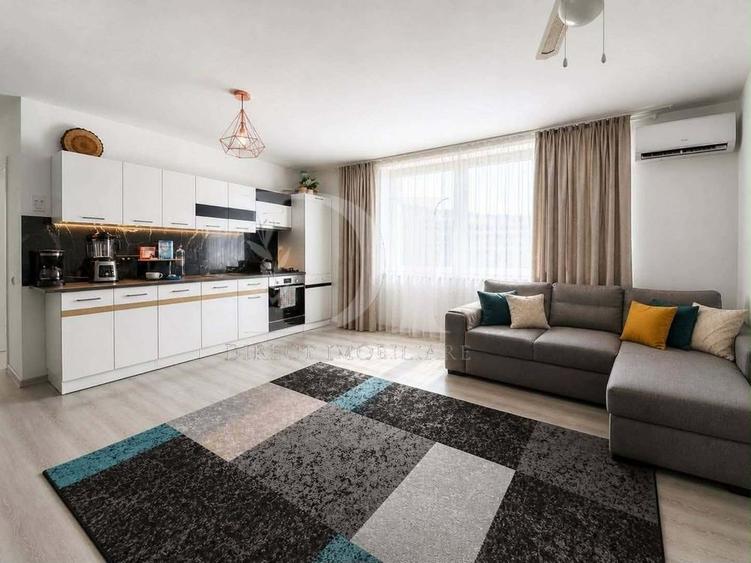 Apartament cu 2 camere semidecomandat, mobilat în Florești — fotografia 1