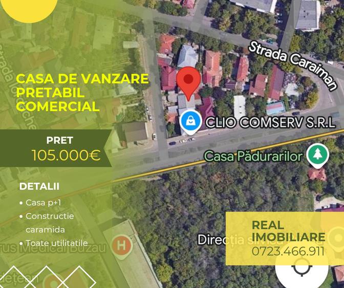 Casă individuală cu 4 camere cu Teren 200 Mp în 23 August