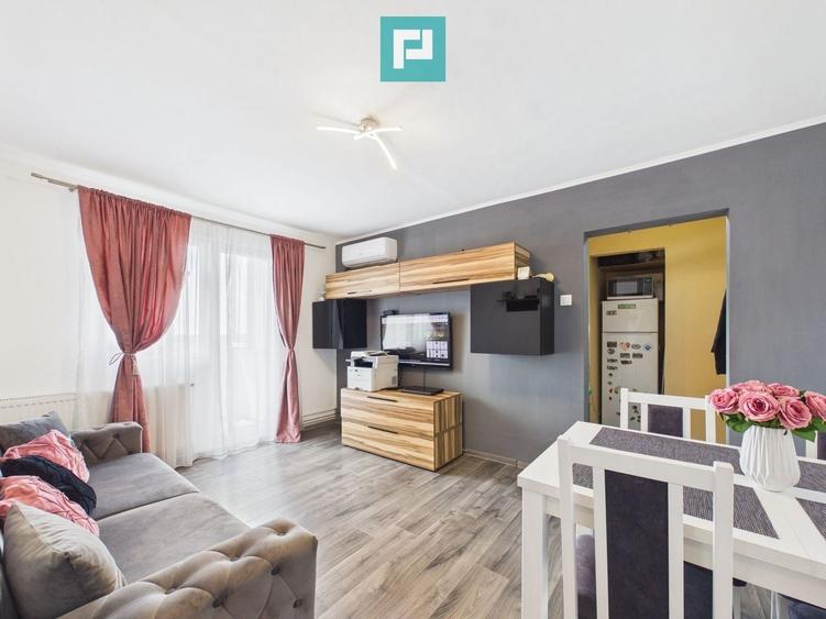 Apartament cu 2 camere nedecomandat, mobilat în Fortuna