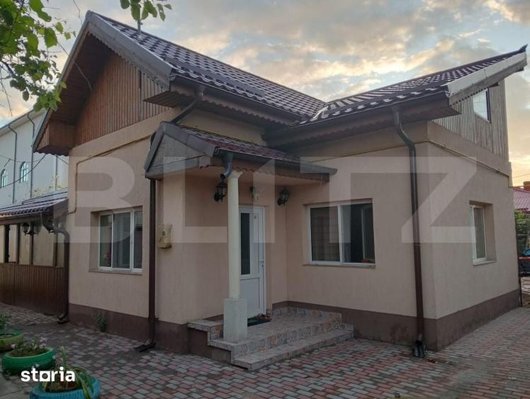 Casă cu 2 camere cu Teren 264 Mp în Romanești