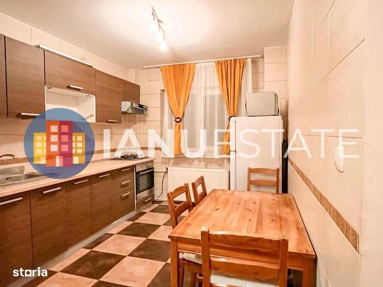 Apartament cu 3 camere semidecomandat în Tineretului