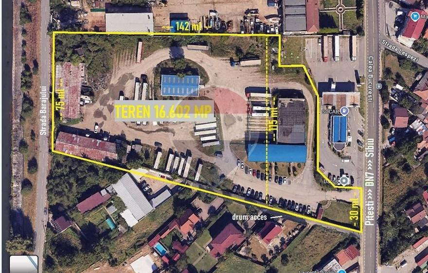 Teren Construcții intravilan de 16602 mp, în Goranu