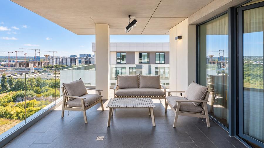 Penthouse cu 4 camere în Pipera