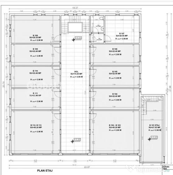 Spa?iu comercial - P+1 ET- 760 MP |Colentina-Activitati Mu - 1