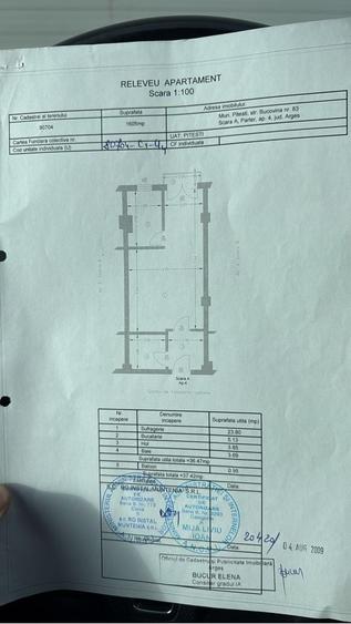 Apartament cu 2 camere decomandat în Craiovei