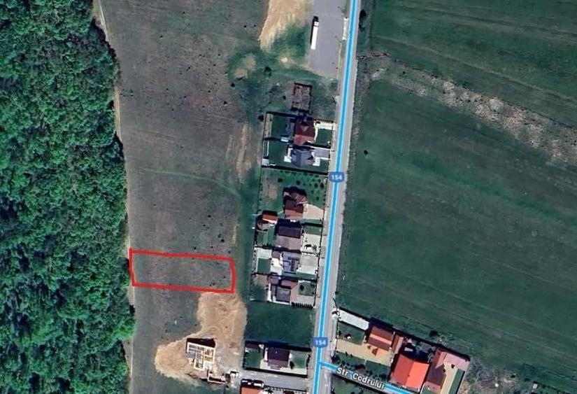 Teren de 1500 mp, în Exterior Vest