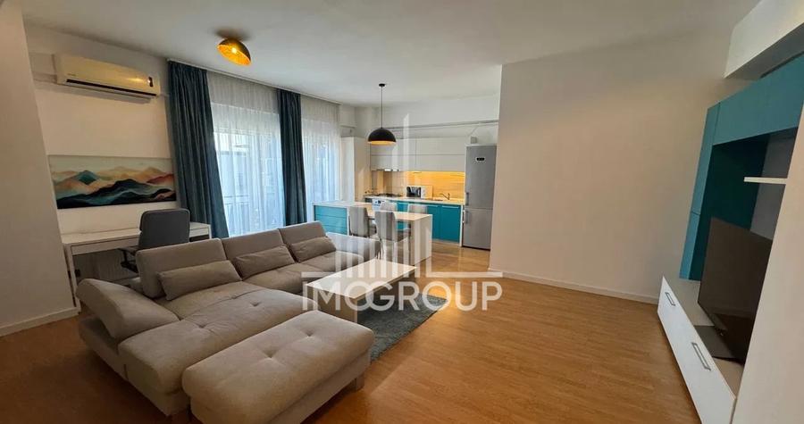 Apartament cu 2 camere semidecomandat, mobilat în Central