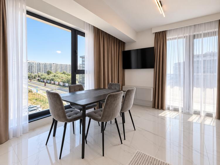 Apartament 2 camera vedere bilaterala lac si mare | Mamaia Nord - 1