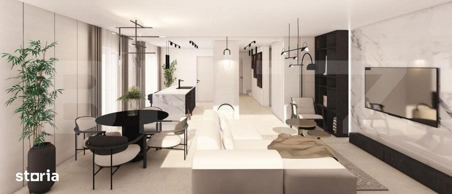 Duplex premium, 5 camere, 240 mp, garaj, Dambul Rotund - 1