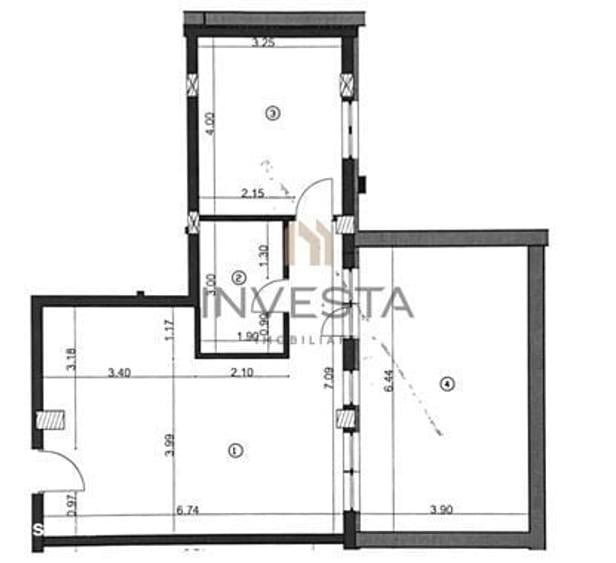 Apartament 2 camere cu terasa, etajul 1, bloc luxury, langa PLATINIA! - 4