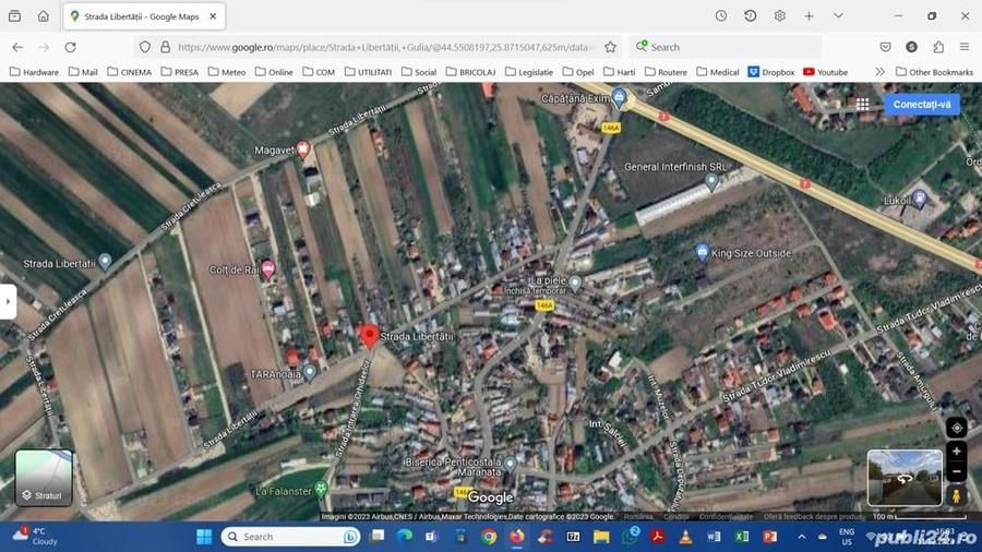 Teren de 3469 mp, în Gulia