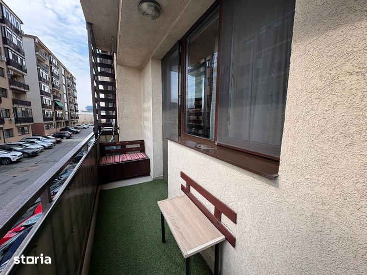 Apartament cu 2 camere semidecomandat, mobilat în Metalurgiei
